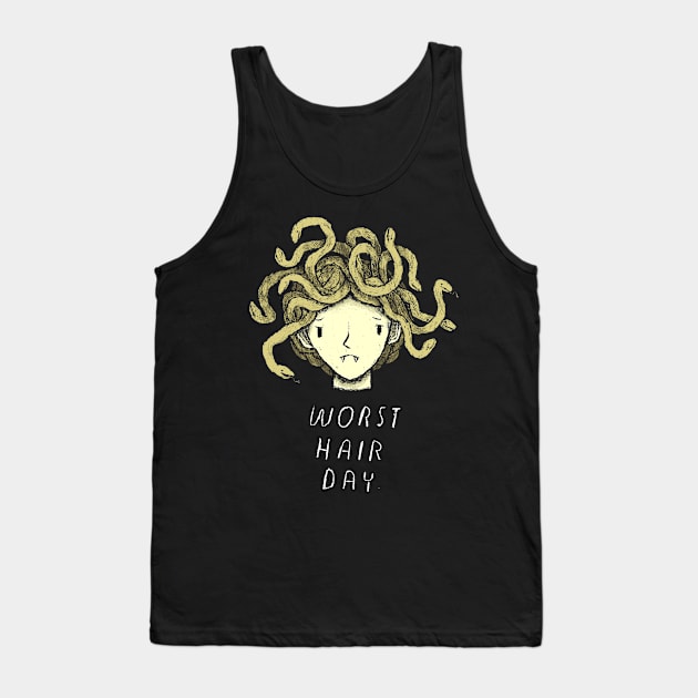 worst hair day Tank Top by Louisros